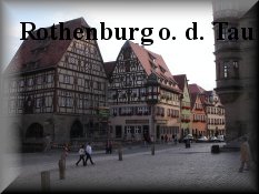 Entrance for Rothenburg ob der Tauber