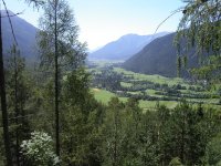 A valley in the Alps