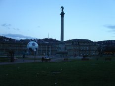 Schlossplatz in Stuttgart