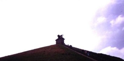 The Lion Mound in Waterloo 