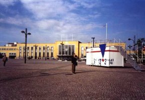 Railway Station in Bruges