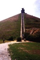 The Lion Mound in Waterloo 