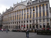 At Grand Place in Brussels