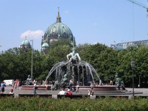 Neptune Fountain in Berlin