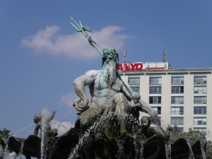 Neptune Fountain in Berlin