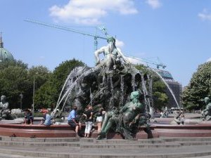 Neptune Fountain in Berlin