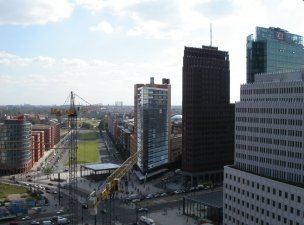 Potsdamer Platz from the Air