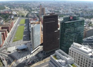 Potsdamer Platz from the Air