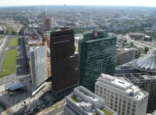 Potsdamer Platz from the Air