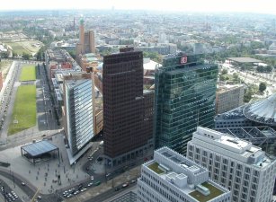 Potsdamer Platz from the Air