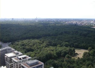 Tiergarten from the Air