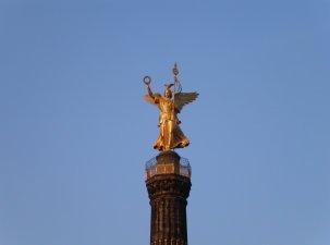 Gold Else on the Victory Column in Berlin