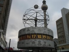 World Clock at Berlin Alexanderplatz