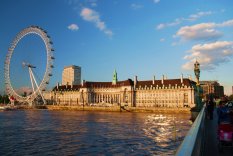 London Eye and the County Hall