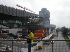 Near the Olympic Park in Munich