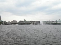 Binnenalster in Hamburg