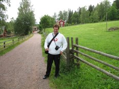 Andr� Odeblom at Katthult
