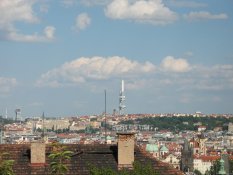 View of Prague from the Prague Castle