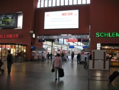 The Main Railway Station of Stuttgart