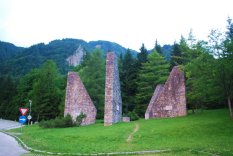 The concentration Camp at the Loiblpass