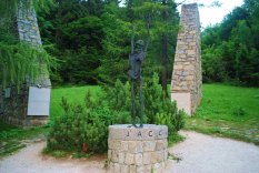 The concentration Camp at the Loiblpass