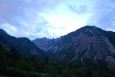 Mountains near the Loiblpass