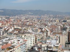 Barcelona from La Sagrada Familia