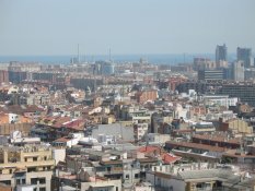 Barcelona from La Sagrada Familia