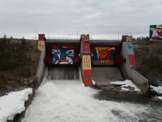 Akkats outside Jokkmokk