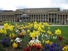 The centre of Stuttgart