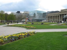 The centre of Stuttgart